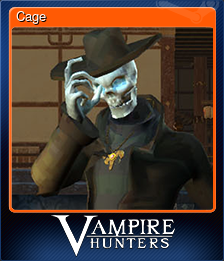 Series 1 - Card 4 of 6 - Cage