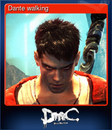 Series 1 - Card 5 of 5 - Dante walking