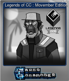 Series 1 - Card 2 of 5 - Legends of CC : Movember Edition
