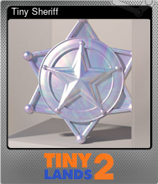 Series 1 - Card 6 of 6 - Tiny Sheriff