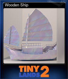 Series 1 - Card 3 of 6 - Wooden Ship