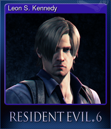 Series 1 - Card 5 of 8 - Leon S. Kennedy