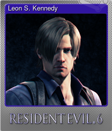 Series 1 - Card 5 of 8 - Leon S. Kennedy