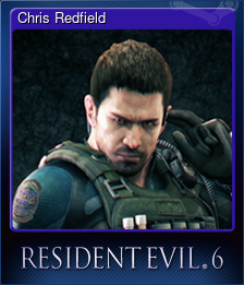 Series 1 - Card 2 of 8 - Chris Redfield