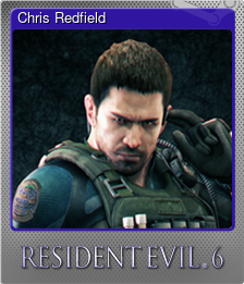 Series 1 - Card 2 of 8 - Chris Redfield