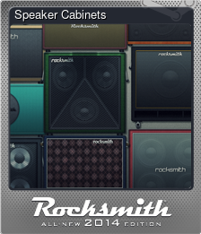 Series 1 - Card 1 of 7 - Speaker Cabinets