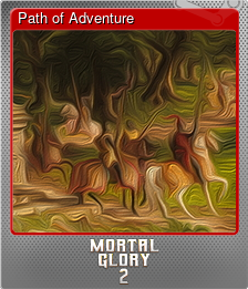 Series 1 - Card 5 of 5 - Path of Adventure