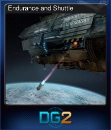 Series 1 - Card 2 of 9 - Endurance and Shuttle