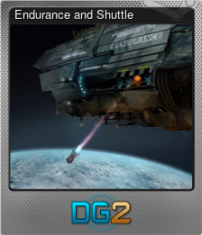 Series 1 - Card 2 of 9 - Endurance and Shuttle
