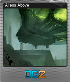 Series 1 - Card 3 of 9 - Aliens Above