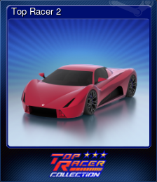 Series 1 - Card 2 of 8 - Top Racer 2