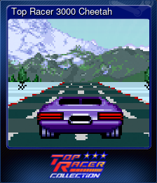 Series 1 - Card 7 of 8 - Top Racer 3000 Cheetah