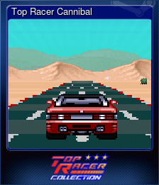 Series 1 - Card 5 of 8 - Top Racer Cannibal