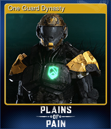 Series 1 - Card 6 of 7 - One Guard Dynasty