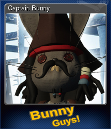 Series 1 - Card 2 of 7 - Captain Bunny