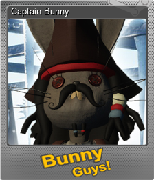 Series 1 - Card 2 of 7 - Captain Bunny