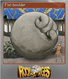 Series 1 - Card 6 of 8 - Fist boulder