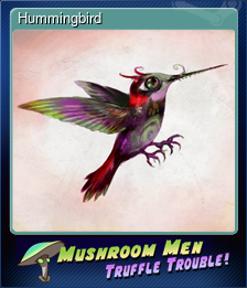 Series 1 - Card 3 of 8 - Hummingbird