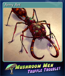 Series 1 - Card 1 of 8 - Army Ant