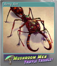 Series 1 - Card 1 of 8 - Army Ant