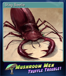 Series 1 - Card 6 of 8 - Stag Beetle