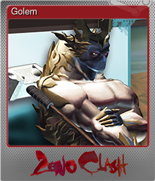 Series 1 - Card 8 of 8 - Golem
