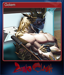 Series 1 - Card 8 of 8 - Golem