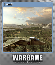 Series 1 - Card 5 of 6 - Harrier