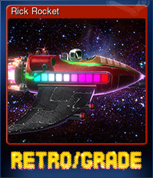 Series 1 - Card 1 of 7 - Rick Rocket