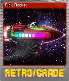 Series 1 - Card 1 of 7 - Rick Rocket