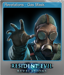 Series 1 - Card 13 of 13 - Revelations - Gas Mask