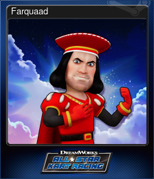 Series 1 - Card 2 of 13 - Farquaad