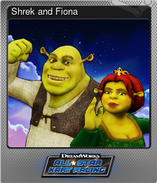 Series 1 - Card 12 of 13 - Shrek and Fiona
