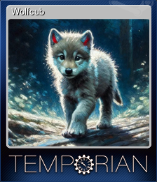 Series 1 - Card 7 of 9 - Wolfcub