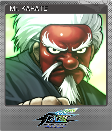 Series 1 - Card 3 of 13 - 「Mr. KARATE」