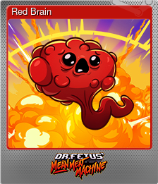 Series 1 - Card 5 of 7 - Red Brain