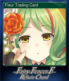 Series 1 - Card 1 of 6 - Fleur Trading Card