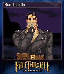 Series 1 - Card 1 of 6 - Ben Throttle