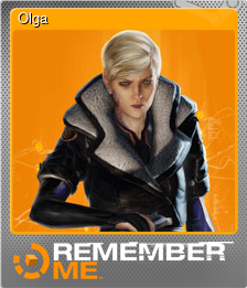 Series 1 - Card 6 of 6 - Olga