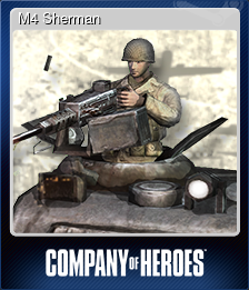 Series 1 - Card 6 of 8 - M4 Sherman