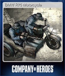 Series 1 - Card 2 of 8 - BMW R75 Motorcycle