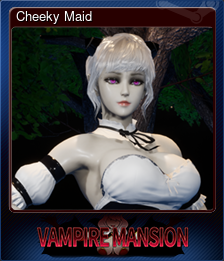 Series 1 - Card 2 of 10 - Cheeky Maid