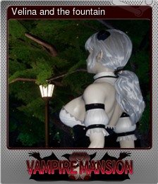Series 1 - Card 8 of 10 - Velina and the fountain