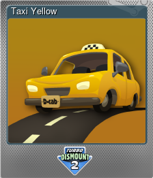 Series 1 - Card 8 of 8 - Taxi Yellow