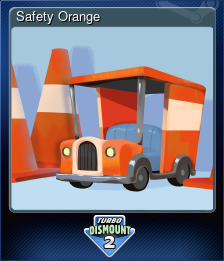 Series 1 - Card 4 of 8 - Safety Orange