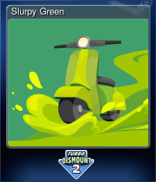 Series 1 - Card 3 of 8 - Slurpy Green