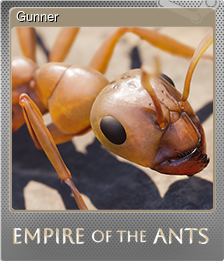 Series 1 - Card 5 of 7 - Gunner