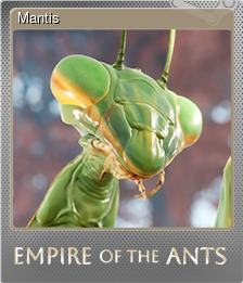 Series 1 - Card 4 of 7 - Mantis