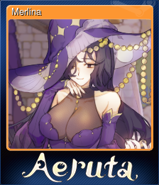 Series 1 - Card 5 of 10 - Merlina