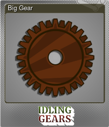 Series 1 - Card 10 of 15 - Big Gear